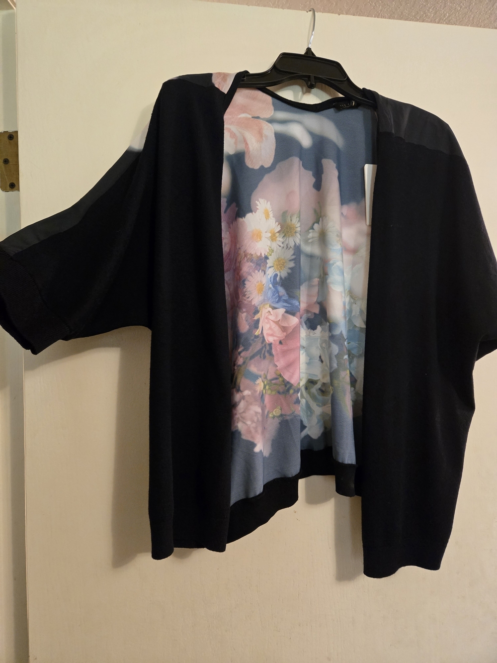 Ted Baker Floral-Back Open Front Women’s Cardigan - Ted Baker Size 2